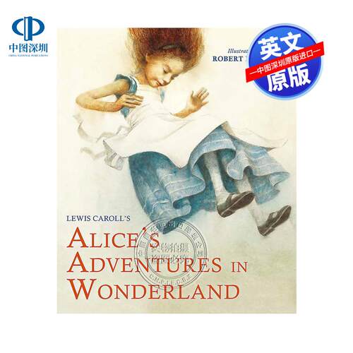 英文原版 爱丽丝梦游仙境 罗伯特英潘经典插图插画小说 Alice's Adventures in Wonderland