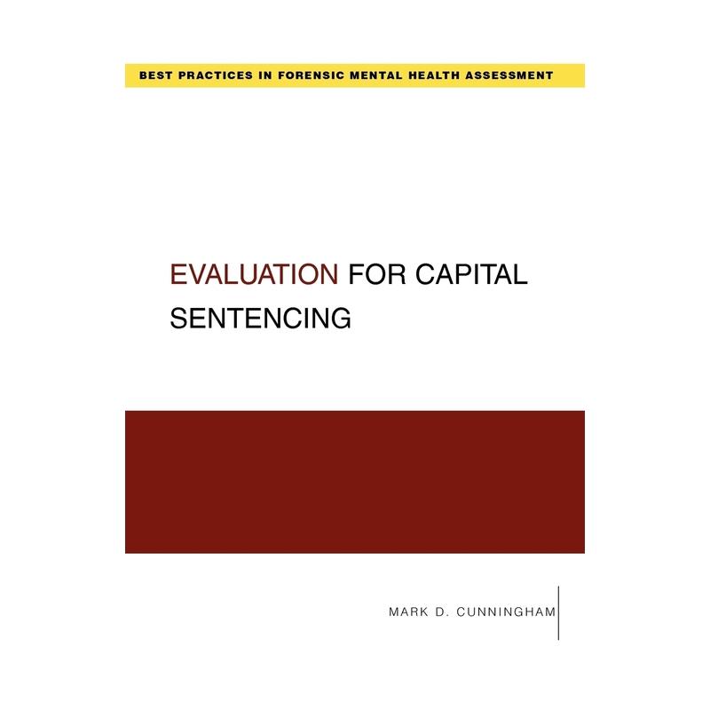 预售【按需印刷】英文原版 Evaluation for Capital Sentencing  死刑判决评估  牛津大学出版 原版进口正版书籍