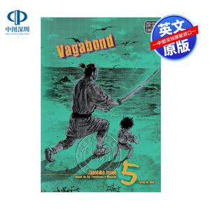 英文原版 浪客行漫画 VIZ 大版本 第5卷 井上雄彦 Vagabond (Vizbig Edition) Vol. 5 日本漫画