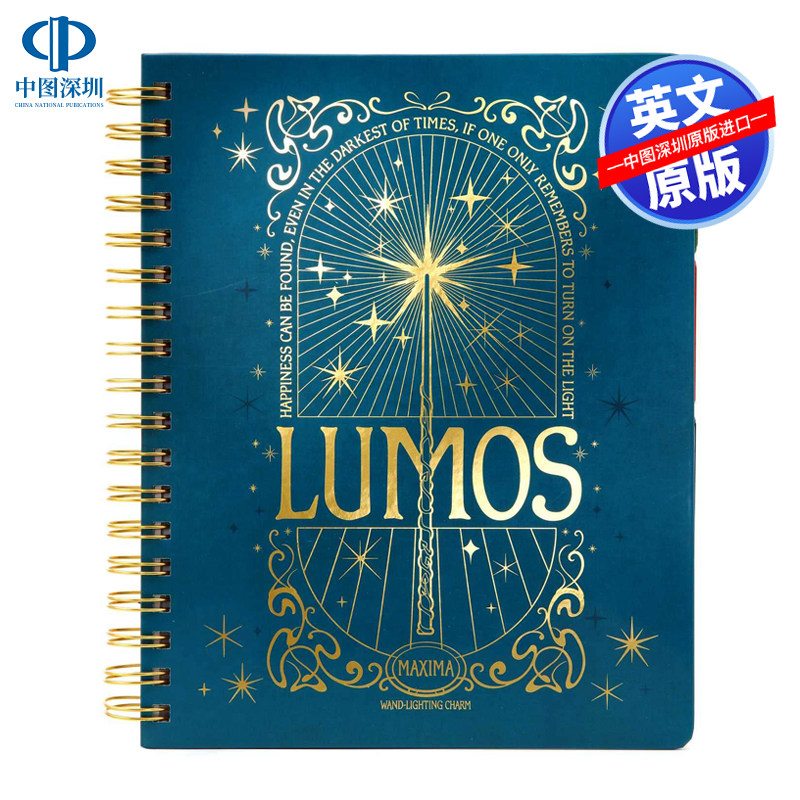 英文原版 哈利波特:魔咒和魔药12个月计划表笔记本Harry Potter: Spells and Potions 12-Month Undated Planner进口