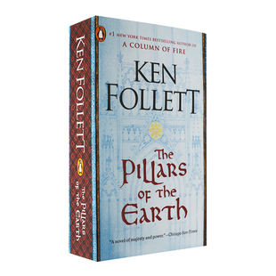 流行小说 现货英文原版 Pillars 同名电视剧原著 圣殿春秋 Follett the The 陨落作者肯福莱特著 巨人 Earth 进口书籍正版 Ken