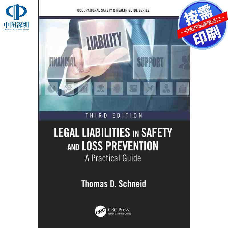 预售【按需印刷】英文原版 安全与损失预防中的法律责任 Legal Liabilities in Safety and Loss Prevention 原装进口正版书籍