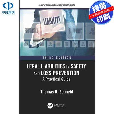 预售【按需印刷】英文原版 安全与损失预防中的法律责任 Legal Liabilities in Safety and Loss Prevention 原装进口正版书籍