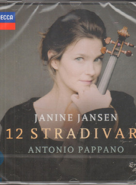 【中图音像】珍妮杨森 12名琴 小提琴作品 CD 4851605 DECCA