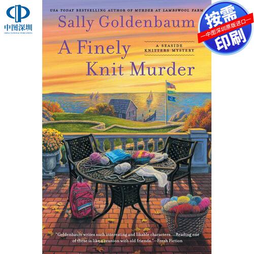 预售【按需印刷】精心策划的谋杀A Finely Knit Murder企鹅兰登出版 进口书籍正版