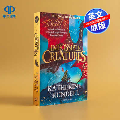 预售英文原版 不可思议的生物 儿童丰富想象幻想图书 Impossible Creatures 星期日泰晤士报畅销书小说