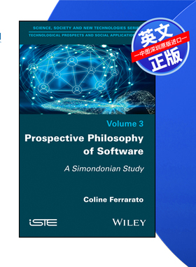 【预售 按需印刷】Wiley出版 软件的前瞻性哲学：西蒙多尼式的研究 Prospective Philosophy of Software 进口英文正版书籍