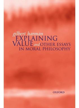 预售【按需印刷】英文原版 Explaining Value解释价值 牛津大学出版 原版进口正版书籍