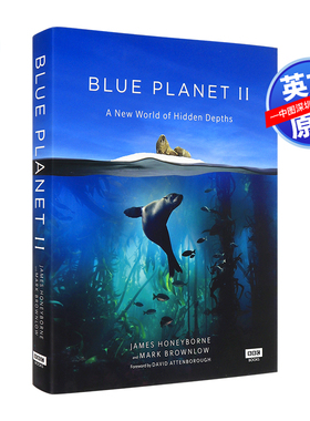 现货英文原版 海洋百科：蓝色星球 BBC纪录片 II Blue Planet II 詹姆斯霍尼伯内 海洋生物纪实 全彩精装 科普读物 进口书籍正版