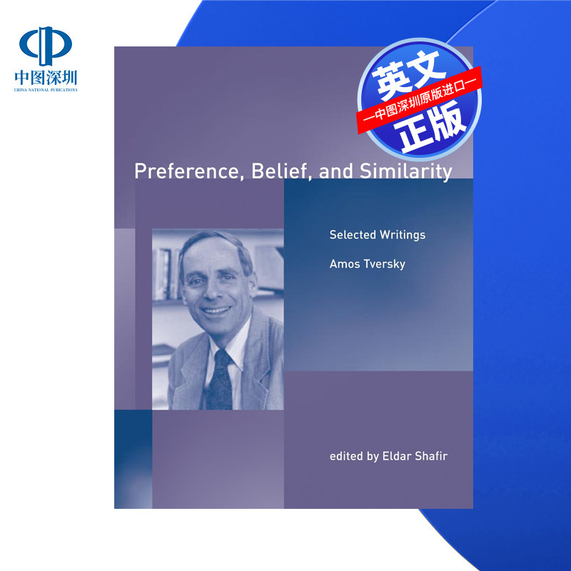 【预售 按需印刷】偏好、信仰与相似性:选集 Preference, Belief, and Similarity: Selected Writings 进口英文正版书籍