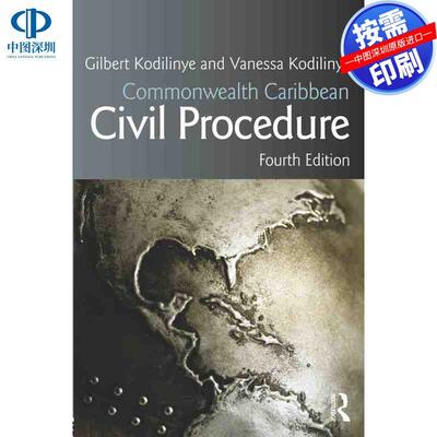 预售【按需印刷】英文原版 英联邦加勒比民诉程序 Commonwealth Caribbean Civil Procedure 原装进口正版书籍