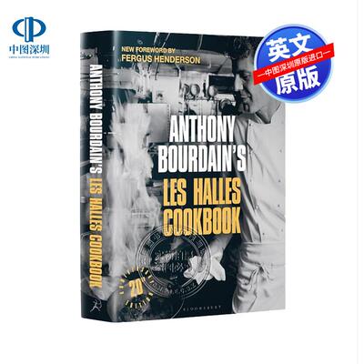 预售英文原版 安东尼·波登的莱斯哈勒斯食谱 20周年纪念版 Anthony Bourdain's Les Halles Cookbook 20th Anniversary Edition