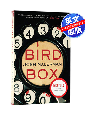 英文原版 Bird Box 蒙上你的眼 鸟舍 末世预言 恐怖小说奖科幻惊悚电影原著小说桑德拉·布洛克主演Josh Malerman