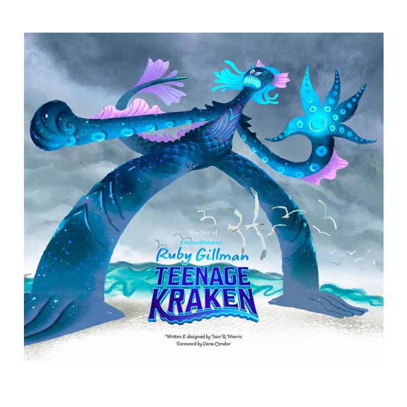 英文原版 梦工厂艺术:变身吉妹 精装动画电影艺术书 THE ART OF DREAMWORKS RUBY GILLMAN TEENAGE KRAKEN 画册