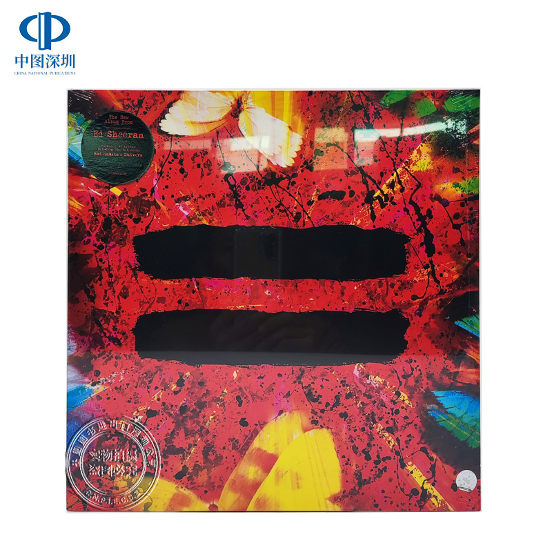 【中图音像】Ed Sheeran 艾德希兰专辑《=》 LP 黑胶唱片 LP66570