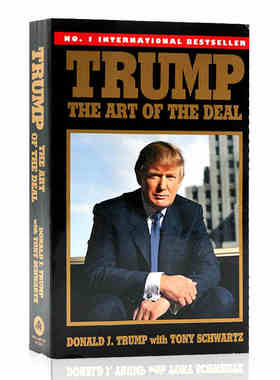 英文原版 特朗普 交易的艺术 Trump The Art of the Deal 美版 市场研究 Donald J Trump 经济管理书籍 进口 正版