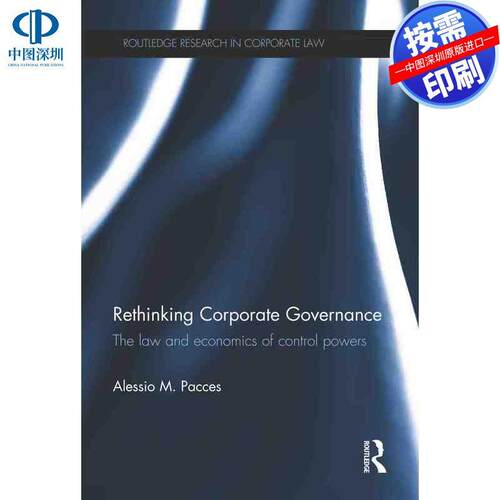 预售【按需印刷】英文原版 重新思考公司治理 Rethinking Corporate Governance 原装进口正版书籍