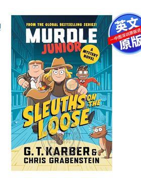 现货英文原版 莫德尔少年悬疑小说：逍遥法外的侦探 Murdle Junior Mysteries: Sleuths on the Loose: A Mystery Novel
