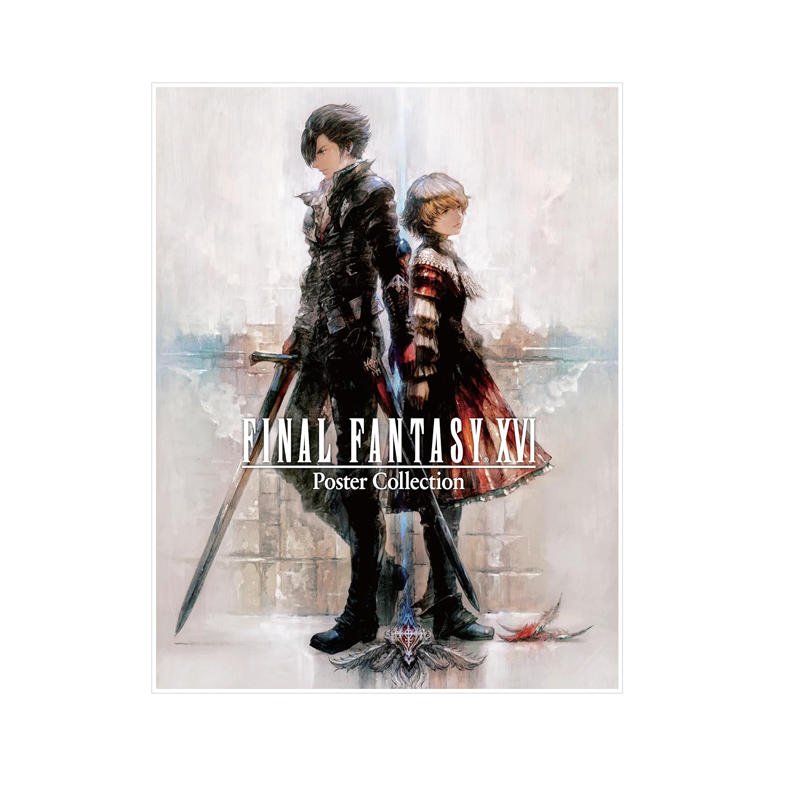 英文原版 最终幻想16 艺术海报集 Final Fantasy XVI Poster Collection 日本周边游戏画册书