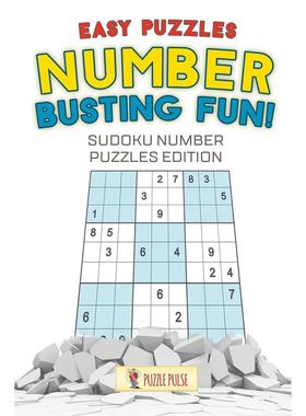 【预售 按需印刷】英文原版Number Busting Fun! Easy Puzzles进口原版正版书籍