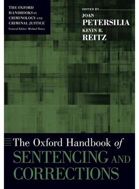 预售【按需印刷】英文原版 The Oxford Handbook of Sentencing and Corrections牛津手册：量刑与矫正 牛津大学出版 原版进口正版