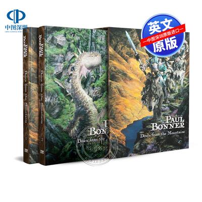 【9月发售】预售英文原版 The Art of Paul Bonner: Down from the Mountains保罗邦纳艺术画册 来自山峦之下 影视艺术 精装英版