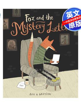预售英文原版 狐狸与神秘来信 儿童绘本人际关系人际交往沟通指南读物 Fox and the Mystery Letter Alex G Griffiths