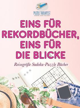 【预售 按需印刷】德文原版Eins für Rekordbücher  eins für die Blicke | Reisegr??e Sudoku-Puzzle Bücher德语ger进口原版