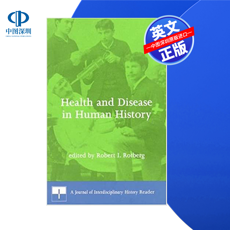 【预售 按需印刷】人类历史上的健康与疾病  Health and Disease in Human History 罗伯特·罗特伯格 进口英文正版书籍