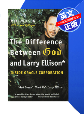 【预售 按需印刷】拉里·埃里森 英文正版  Difference Between God and Larry Ellison  进口书