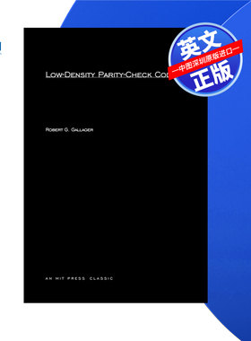 【预售 按需印刷】低密度奇偶校验码 Low-Density Parity-Check Codes 进口英文正版书籍