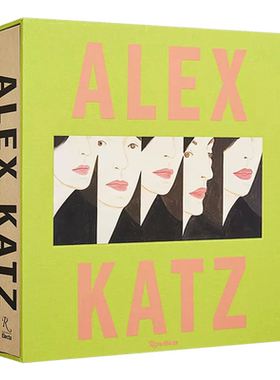预售英文原版 Alex Katz 阿历克斯·卡茨作品集 精装画册画集艺术书 美国当代画家传记 进口正版书籍