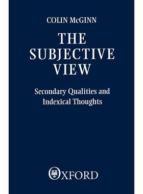 预售【按需印刷】英文原版 The Subjective View 主观视角 牛津大学出版 原版进口正版书籍