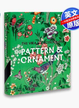 预售英文原版 V&A的图案和装饰资料手册 艺术画册画集书 The V&A Sourcebook of Pattern & Ornament