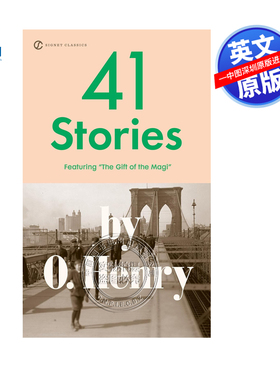英文原版 欧亨利短篇小说集选 41 Stories 41个短篇故事小说 O. Henry 中学生课外读物 经典文学 世界经典名著书