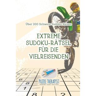 Extreme für 预售 德文原版 Schwere 正 200 Sudoku 按需印刷 Vielreisenden die R?tsel Reisen德语ger进口原版 über