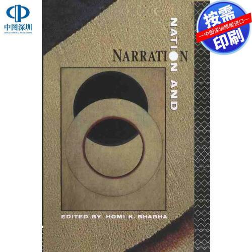 预售【按需印刷】英文原版 民族与叙事 Nation and Narration 原装进口正版书籍