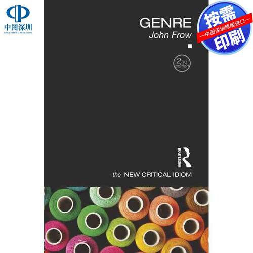 预售【按需印刷】英文原版 类型 Genre 原装进口正版书籍