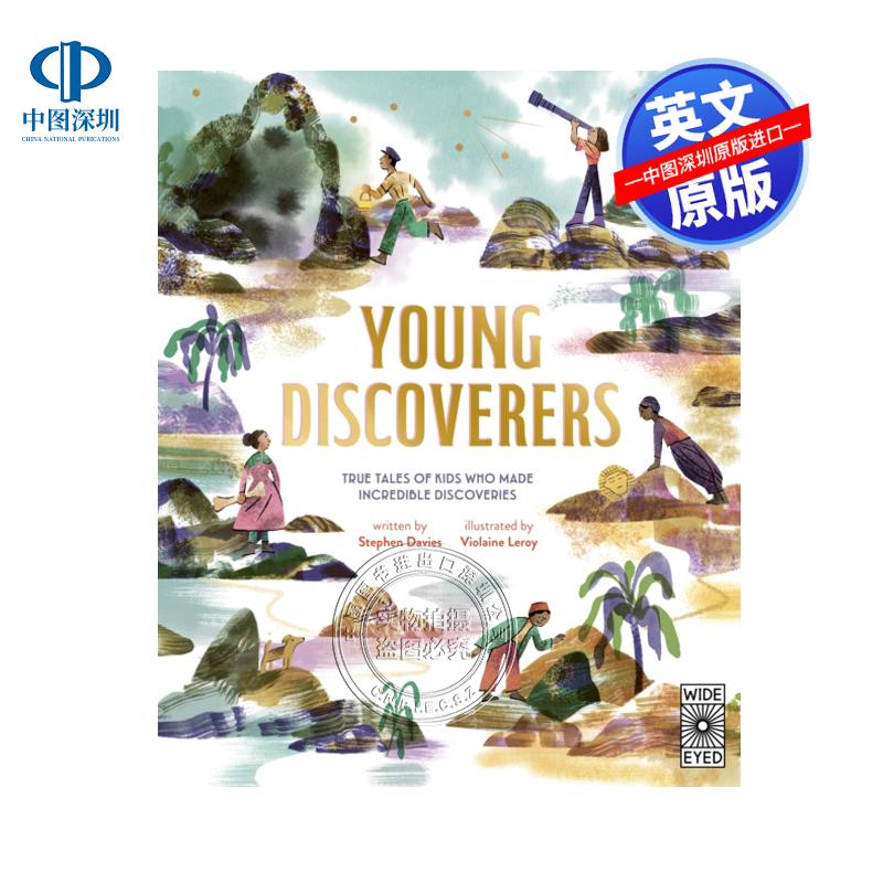 预售英文原版 年轻的发现者 精装 探索那些改变了我们看待世界方式的孩子们令人难以置信的真实故事 Young Discoverers