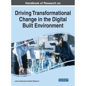 【预售 按需印刷】英文原版推动数字建筑环境变革研究手册Handbook of Research on Driving Transformational Change in the Digi
