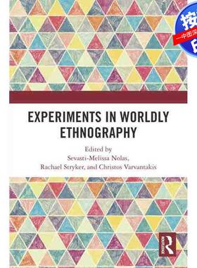 预售【按需印刷】英文原版 世界民族志实验 Experiments in Worldly Ethnography 原装进口正版书籍