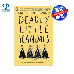 英文原版 致命小丑闻 青少年悬疑小说 Deadly Little Scandals 畅销书遗产游戏的作者 Jennifer Lynn Barnes