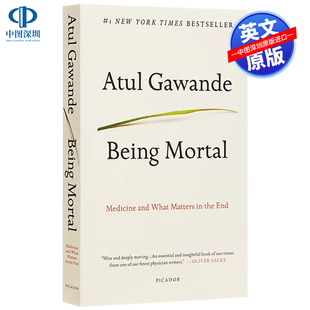 英文原版 最好的告别：关于衰老与死亡，你必须知道的常识 Being Mortal: Medicine and What Matters in the End 进口文学书
