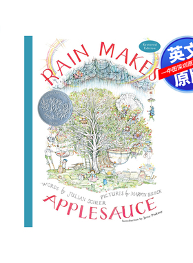 英文原版 Marvin Bileck 雨水滋养的苹果酱 Rain Makes Applesauce 进口英文版 儿童睡前故事绘本读物