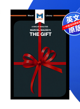 【预售 按需印刷】试析马塞尔·莫斯的《礼物》英文正版 An Analysis of Marcel Mauss's The Gift 进口书