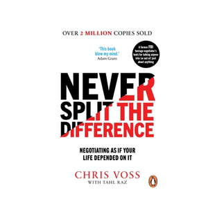 英文原版 强势谈判 Never Split the Difference Negotiating as if Your Life Depended on It 商务谈判技巧自我提升英语