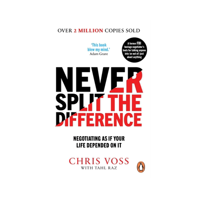 英文原版 强势谈判 Never Split the Difference Negotiating as if Your Life Depended on It 商务谈判技巧自我提升英语