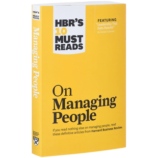 英文原版 哈佛商业评论指南 关于管理人员的十篇需读读物 HBR's 10 Must Reads on Managing People 自我提升