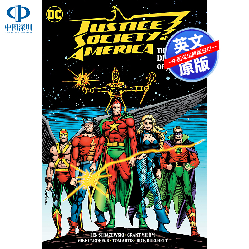 英文原版 DC漫画 Justice Society of America: The Demise of Justice 美国正义协会 绘本 书籍/杂志/报纸 原版其它 原图主图