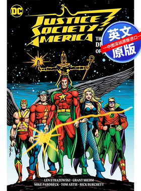 英文原版 DC漫画 Justice Society of America: The Demise of Justice 美国正义协会 绘本